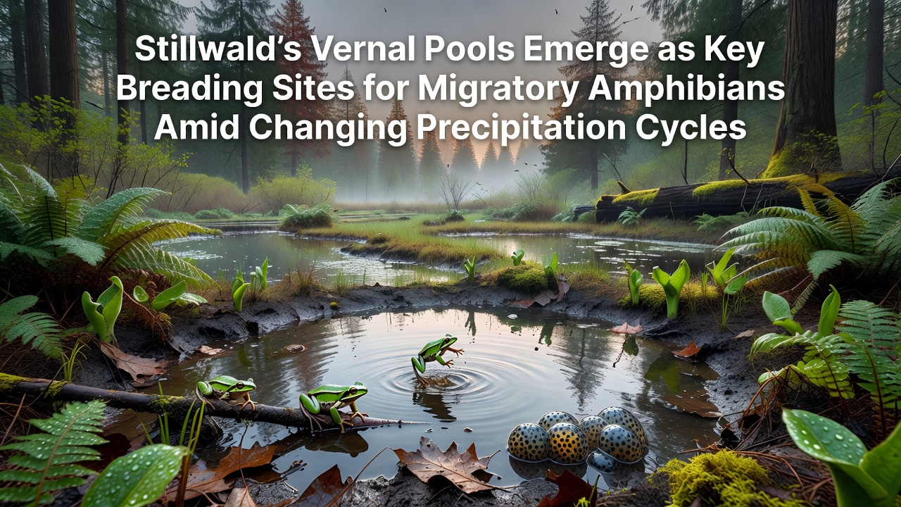 Stillwald's Vernal Pools Emerge as Key Breeding Sites for Migratory Amphibians Amid Changing Precipitation Cycles